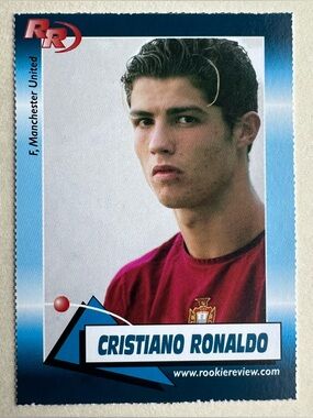Cristiano Ronaldo 2004 Rookie Review Card #94 Portugal Manchester United NM